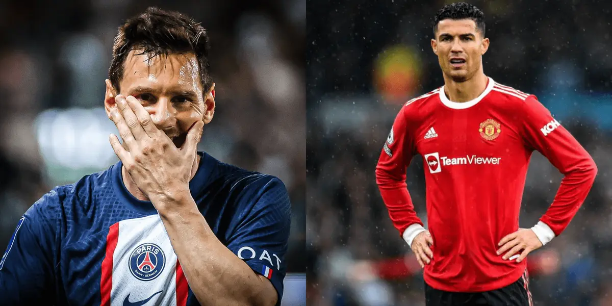 En redes no perdonaron el posteo del portugués y lo compararon con el mejor jugador del mundo