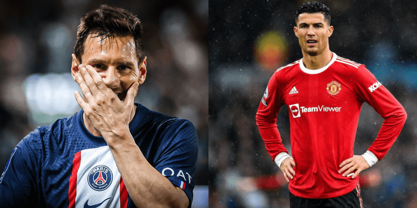 En redes no perdonaron el posteo del portugués y lo compararon con el mejor jugador del mundo