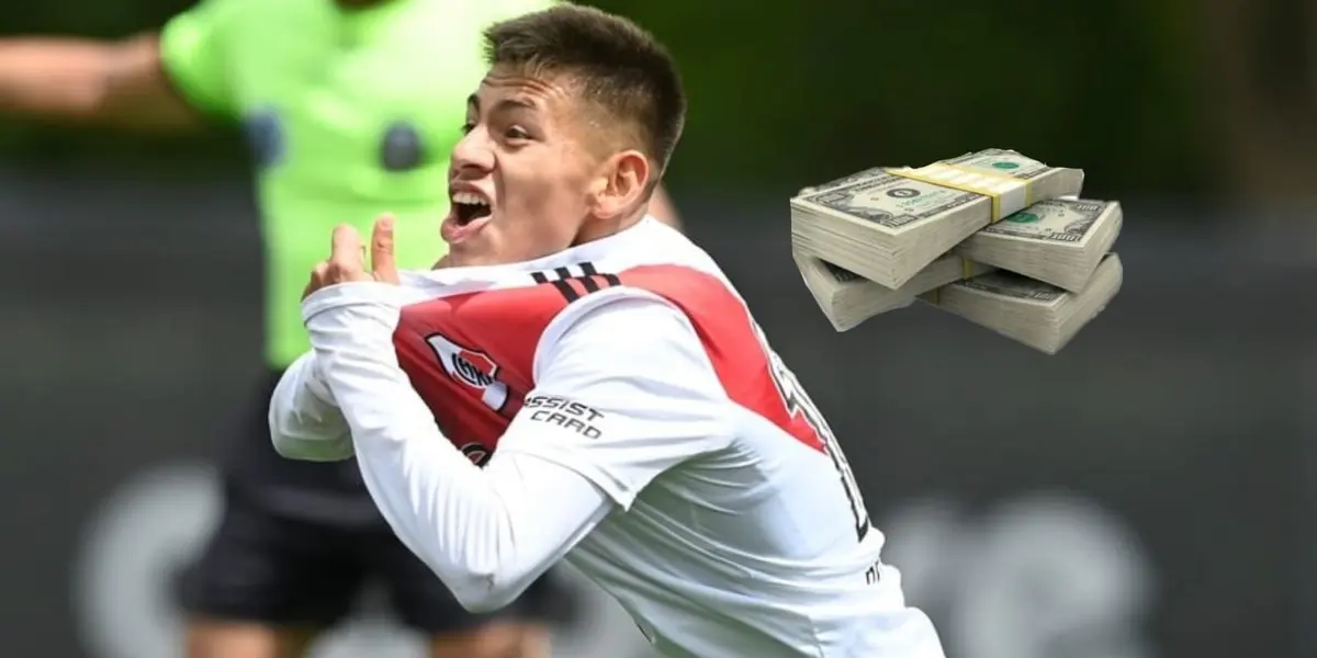 En su debut total en la categoría, el Diablito marcó un gol y ante el interés de otros clubes, el jugador ya tiene precio.