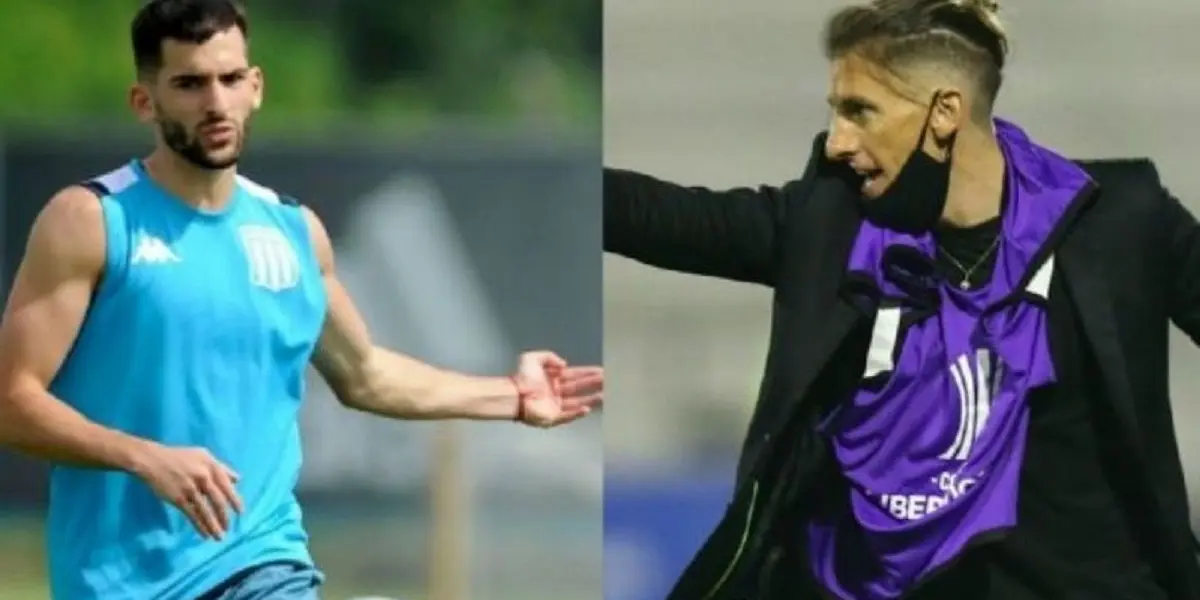 Enterate de cuál fue la nueva locura de Sebastián Beccacece con Benjamín Garré que puso furiosos a todos en Racing Club.
