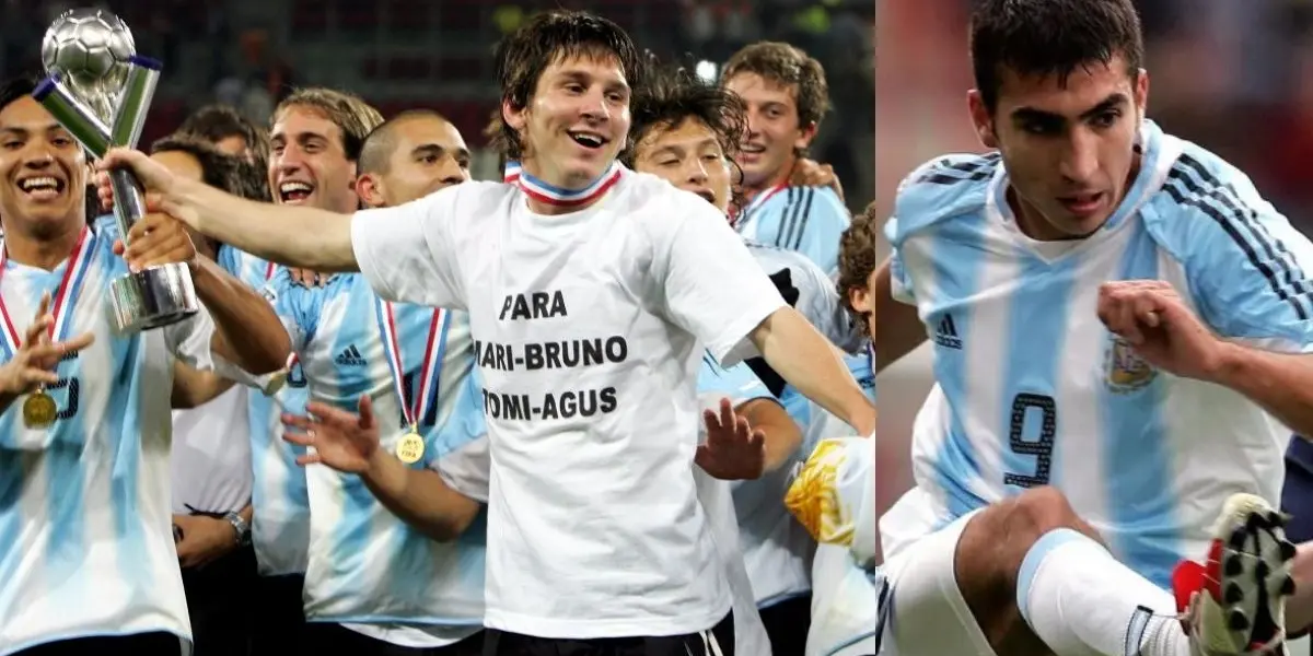Enterate de qué fue de la vida de Pablo Vitti, campeón del mundo con la Selección Argentina sub-20 en 2005 y acompañante en el ataque de Lionel Messi en ese equipo.