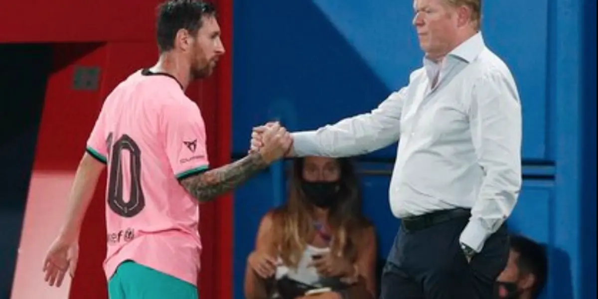 Enterate quién es el mega jugador que el FC Barcelona podría fichar para retener de una vez por todas a Lionel Messi, pero que no le gusta nada a Ronald Koeman.