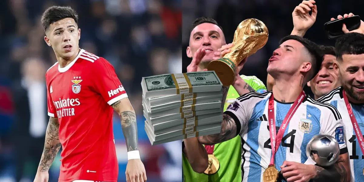 Enzo Fernández es uno de los jugadores más caros del mundo