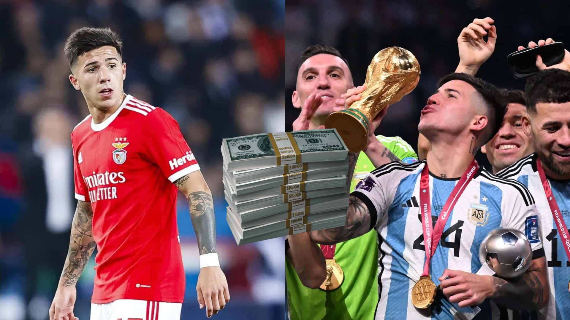 Enzo Fernández es uno de los jugadores más caros del mundo