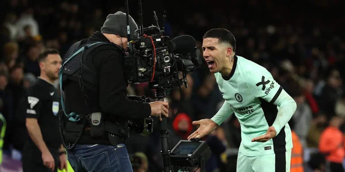 Enzo Fernández fue acusado de racista en Inglaterra