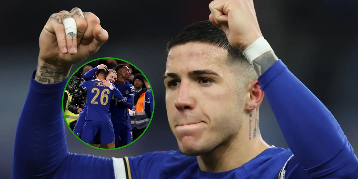 Enzo Fernández fue clave en la victoria agónica de Chelsea vs. Leeds United