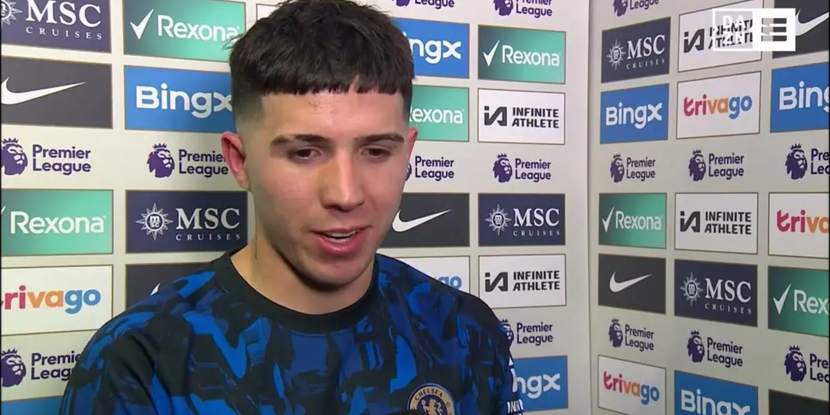 Enzo Fernández habló tras el triunfo de Chelsea