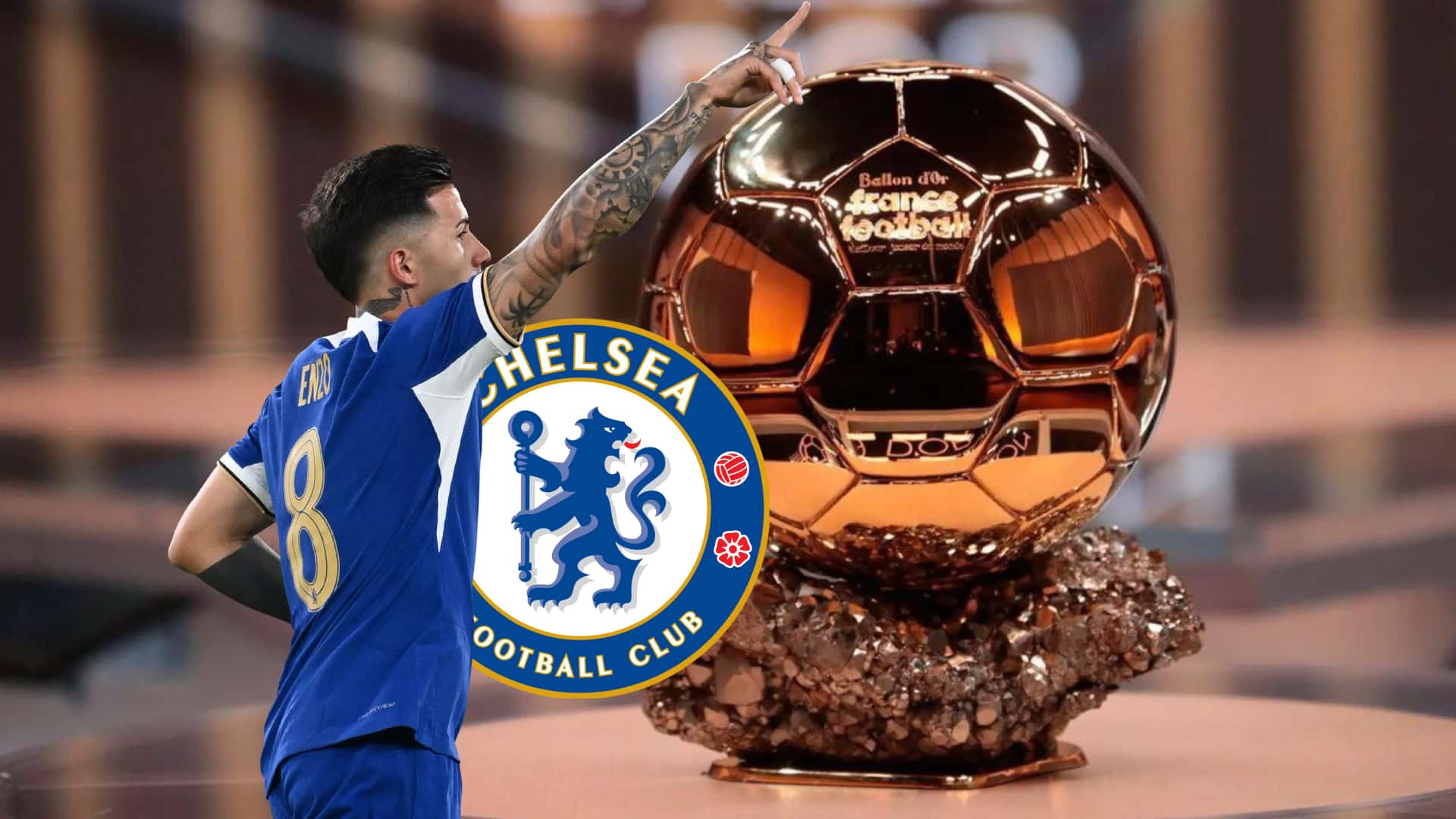 Enzo Fernández tendría de compañero a un Balón de Oro