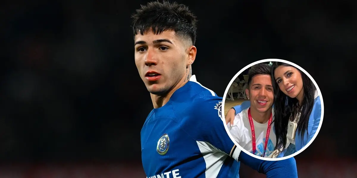 Enzo Fernández - Valentina Cervantes (Foto: X)