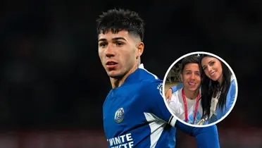 Enzo Fernández - Valentina Cervantes (Foto: X)