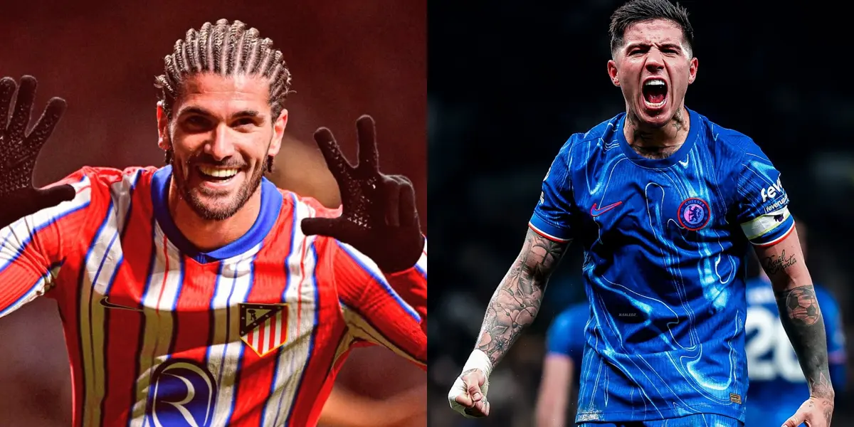 Enzo Fernández y Rodrigo De Paul