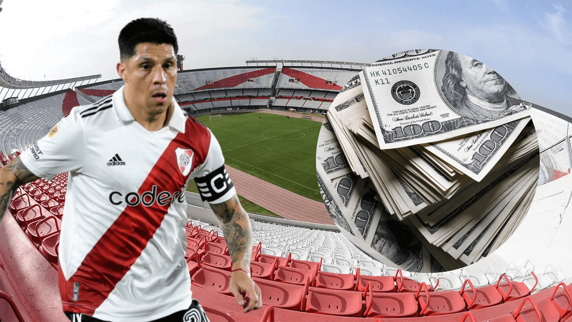 Enzo Pérez (Foto tomada de: Goal/Transfermarkt/Los Angeles)