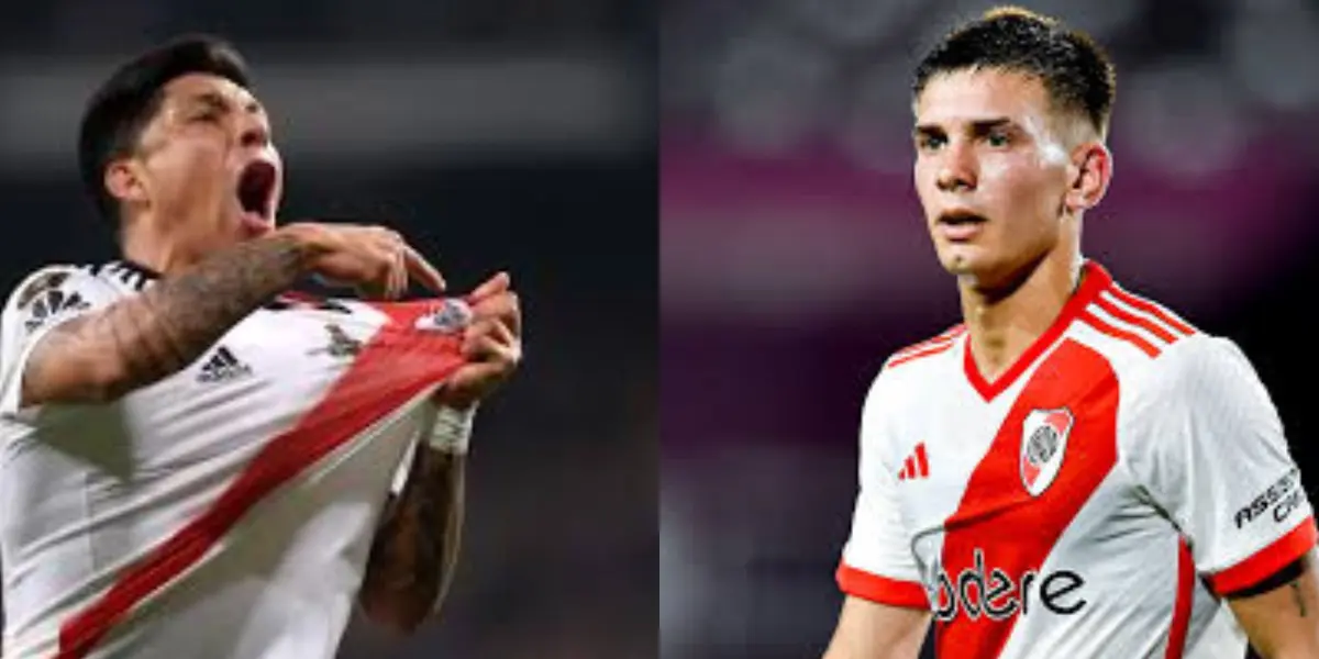 Enzo Pérez y Agustín Ruberto.