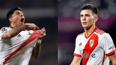 Enzo Pérez y Agustín Ruberto.