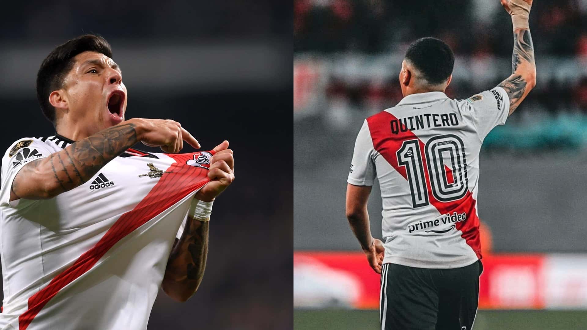 Enzo Pérez y Juanfer Quintero