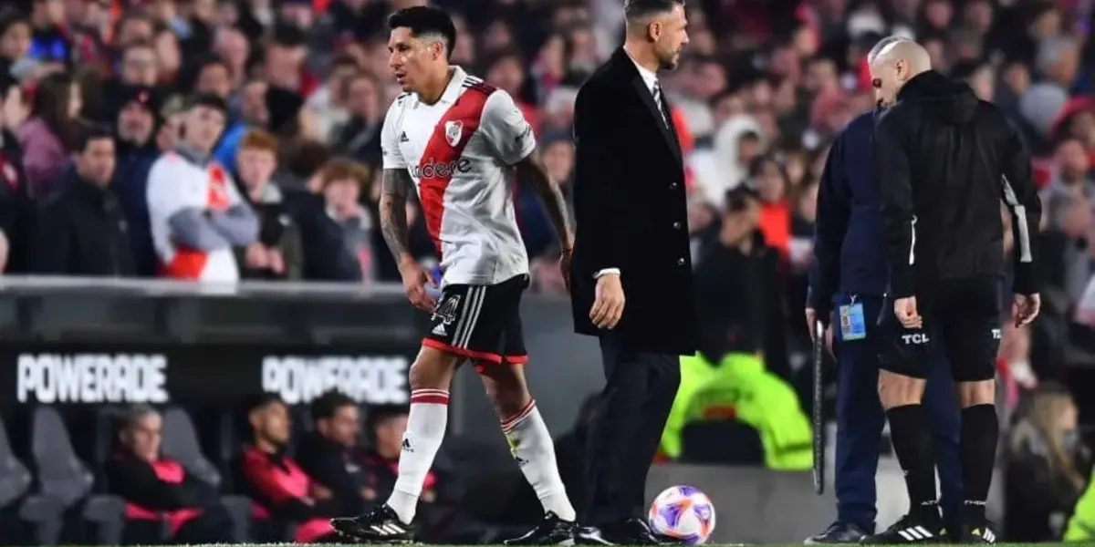 Enzo Pérez y Martín Demichelis