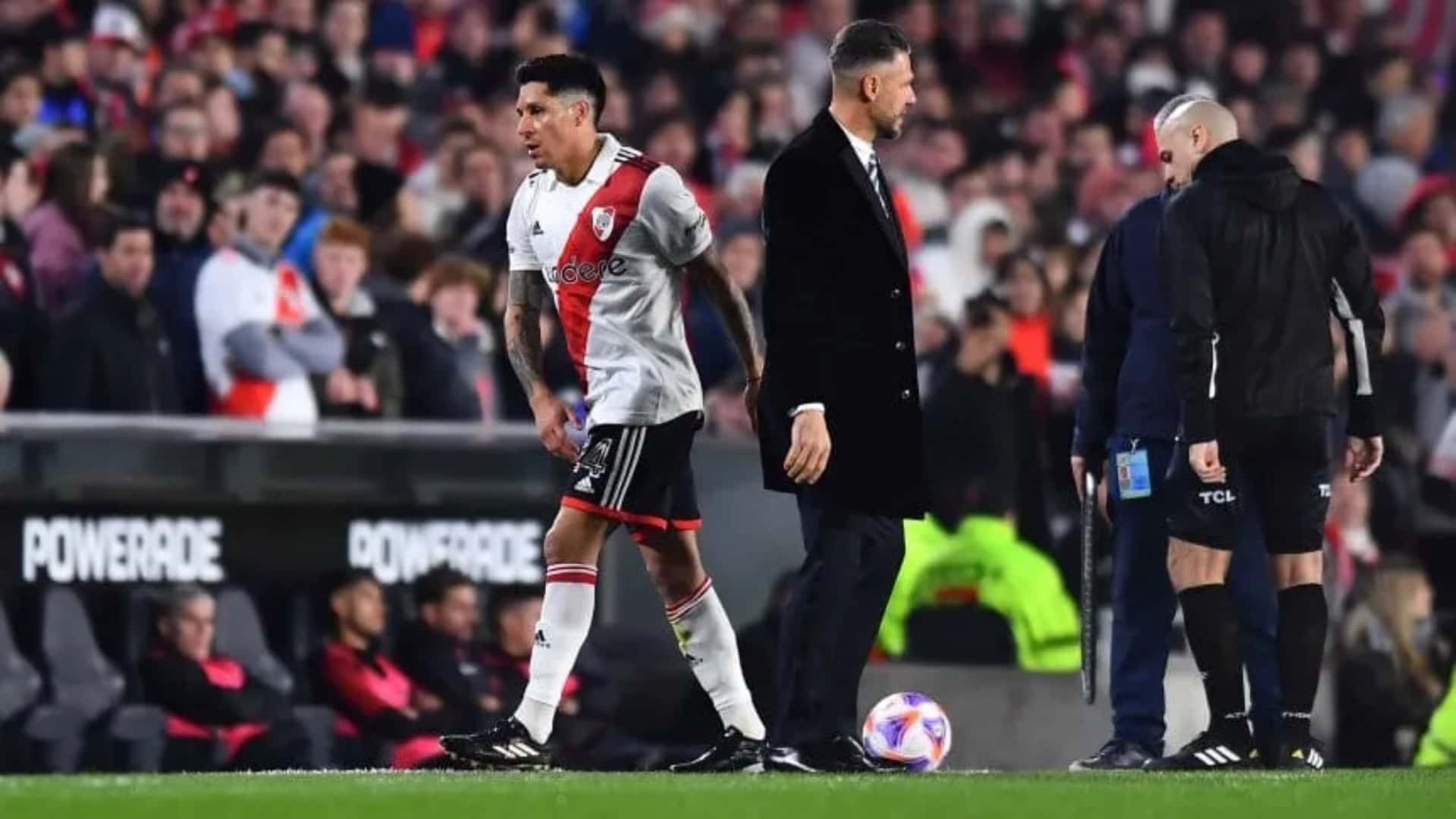 Enzo Pérez y Martín Demichelis