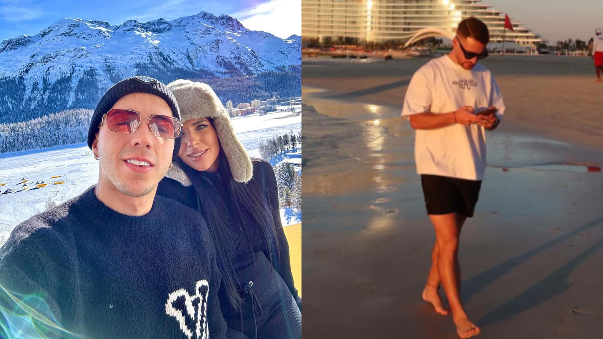 Enzo y Alexis disfrutan de unas mini vacaciones
