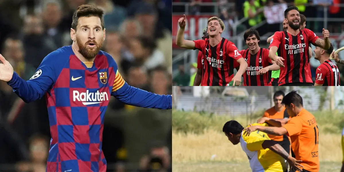 Era una categoría menor que Messi, no se consolidó en Europa, mientras la Pulga se convirtió en el mejor jugador del mundo