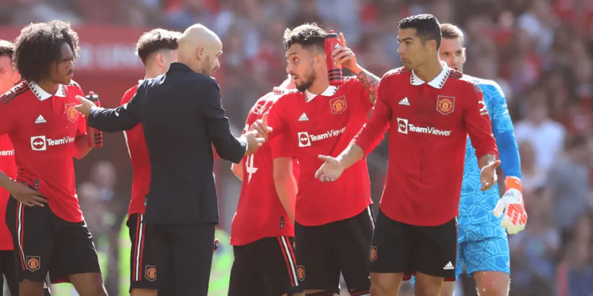 Erik ten Hag habló de lo realizado por el portugués tras el amistoso contra Rayo Vallecano