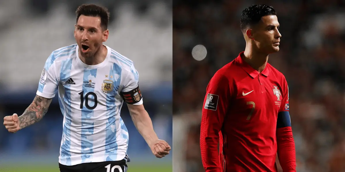 Es alemán y reconoce que existe una abismal diferencia entre el capitán de Argentina y el portugués