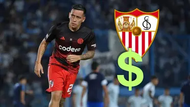 Esequiel Barco en el Sevilla.