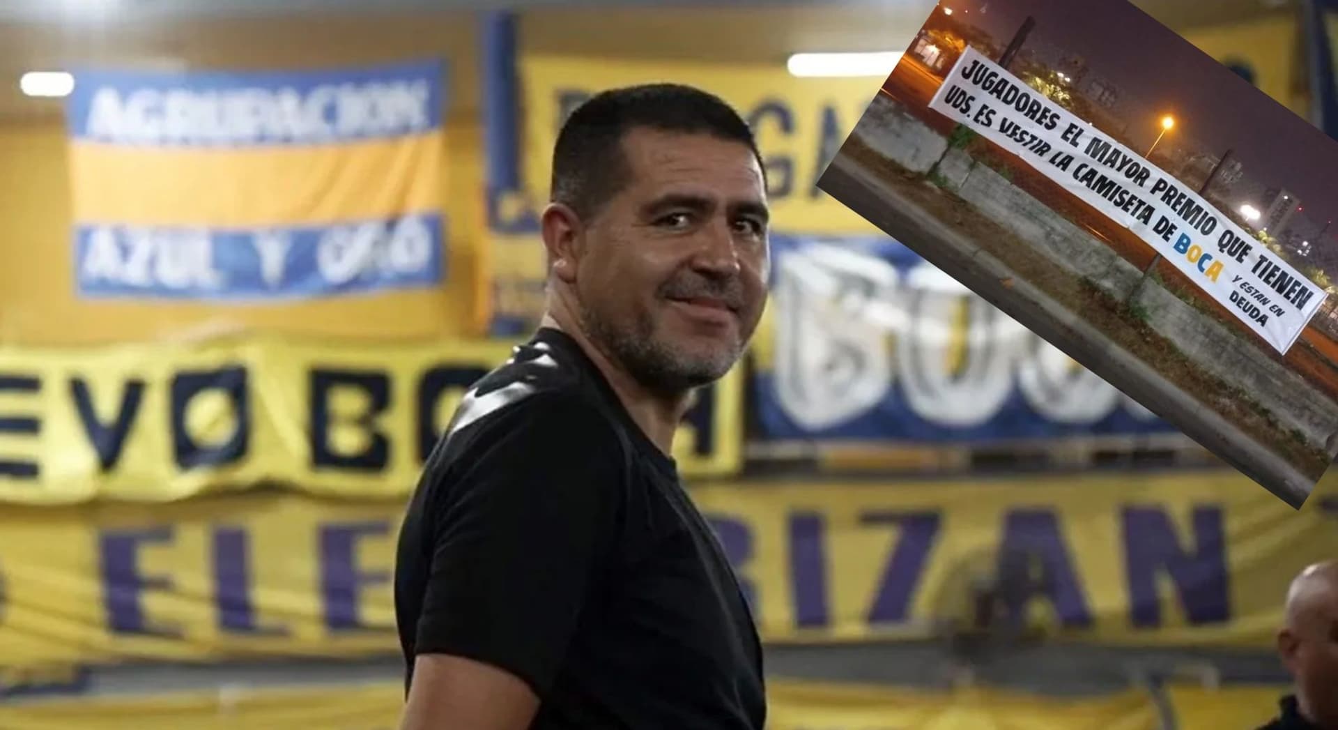 Esta mañana apareció un mensaje para los futbolistas que están en conflicto con el Consejo de Fútbol.