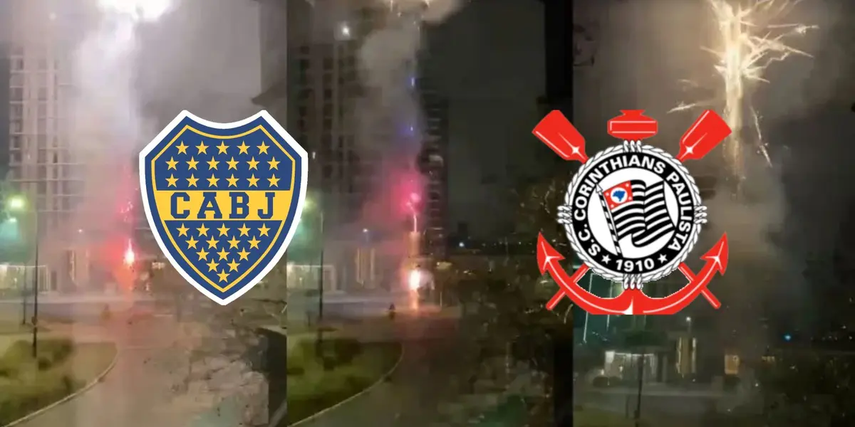 Esta noche el Xeneize y el Timao se jugarán el pase a los cuartos de final de la Copa Libertadores y en la previa hubo ruido.