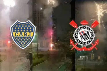 Esta noche el Xeneize y el Timao se jugarán el pase a los cuartos de final de la Copa Libertadores y en la previa hubo ruido.  