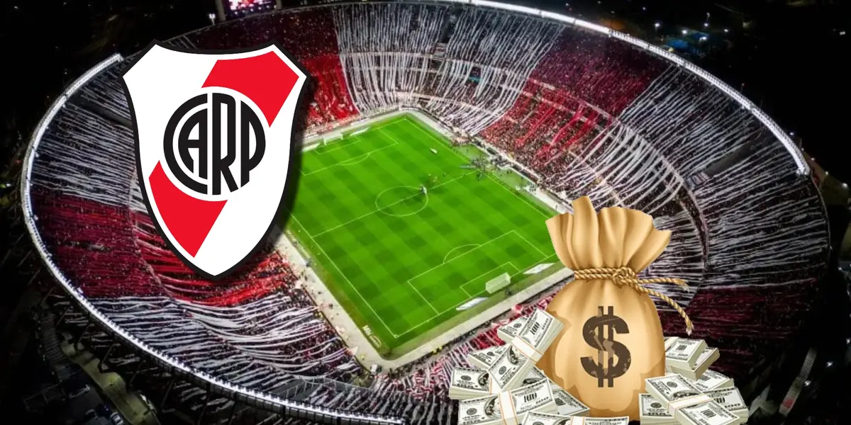 Estadio Monumental de River, lleno.