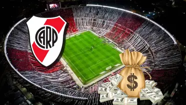 Estadio Monumental de River, lleno.