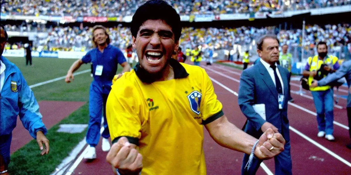 Este crack de Brasil le realizó un enorme tributo a Diego Maradona.