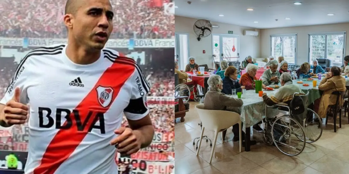 Este ex futbolista la rompió en el Millonario, compartió equipo con el histórico delantero franco-argentino y ahora dio un giro de 180 grados.