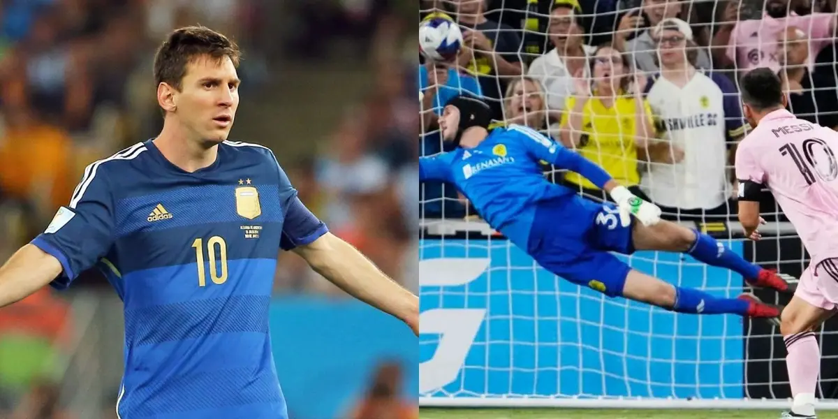 Este futbolista europeo sorprendió al pronunciarse por el golazo de Leo ante Nashville.