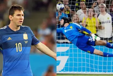 Este futbolista europeo sorprendió al pronunciarse por el golazo de Leo ante Nashville.