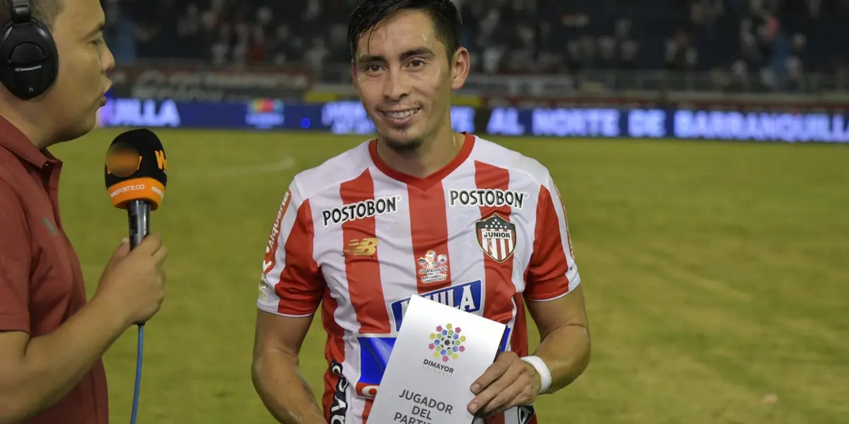 Fabián Sambueza tiene arreglado su futuro con Junior de Barranquilla y con este sueldo nada despreciable