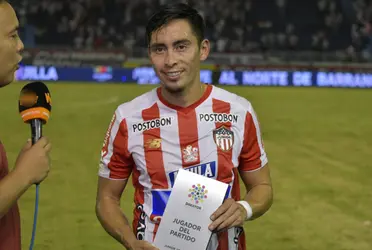 Fabián Sambueza tiene arreglado su futuro con Junior de Barranquilla y con este sueldo nada despreciable