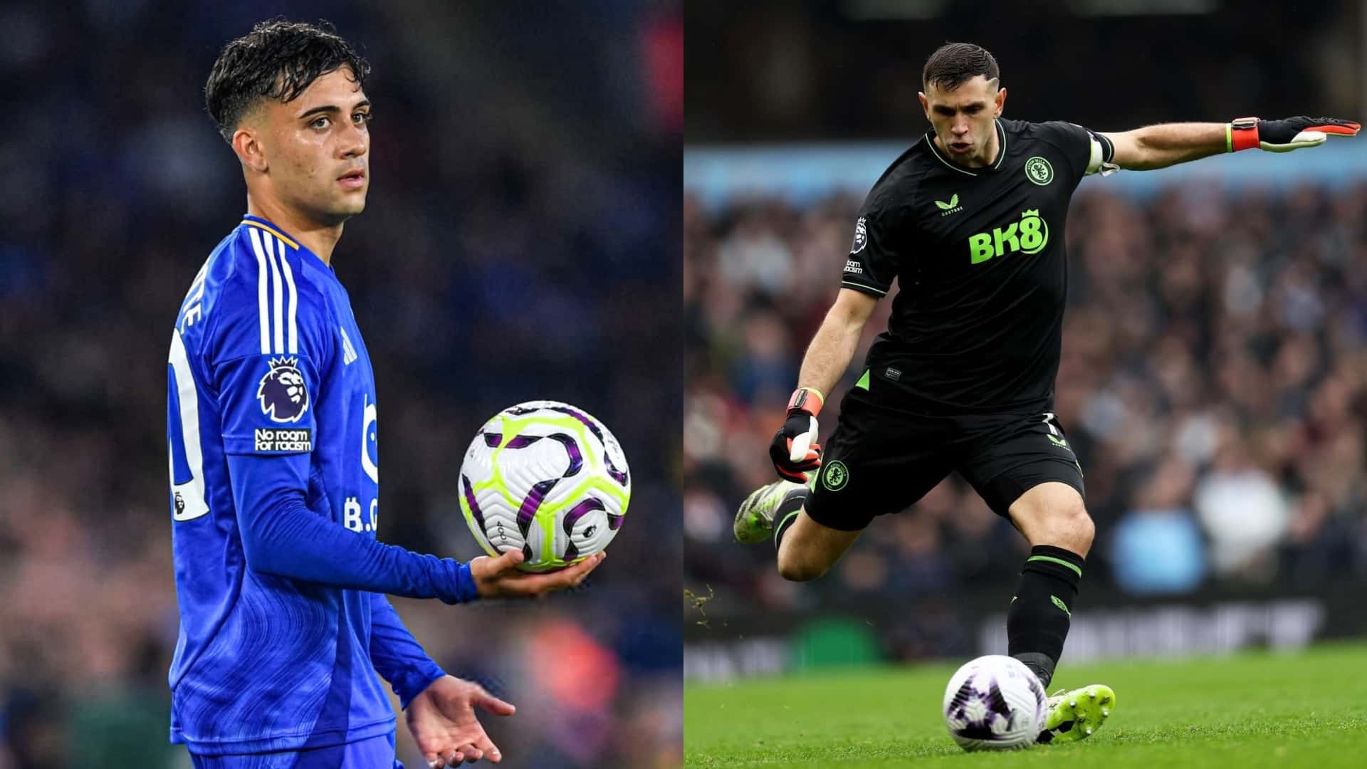 Facundo Buonanotte y Emiliano Martínez