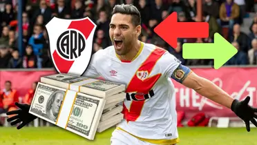 Falcao Rayo Vallecano River.