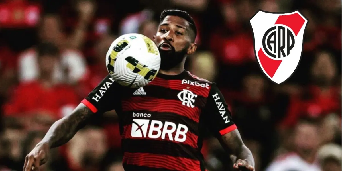 Falta poco para que finalice su vínculo con el Flamengo y desde su entorno aseguran que se muere por jugar en el club de Núñez.