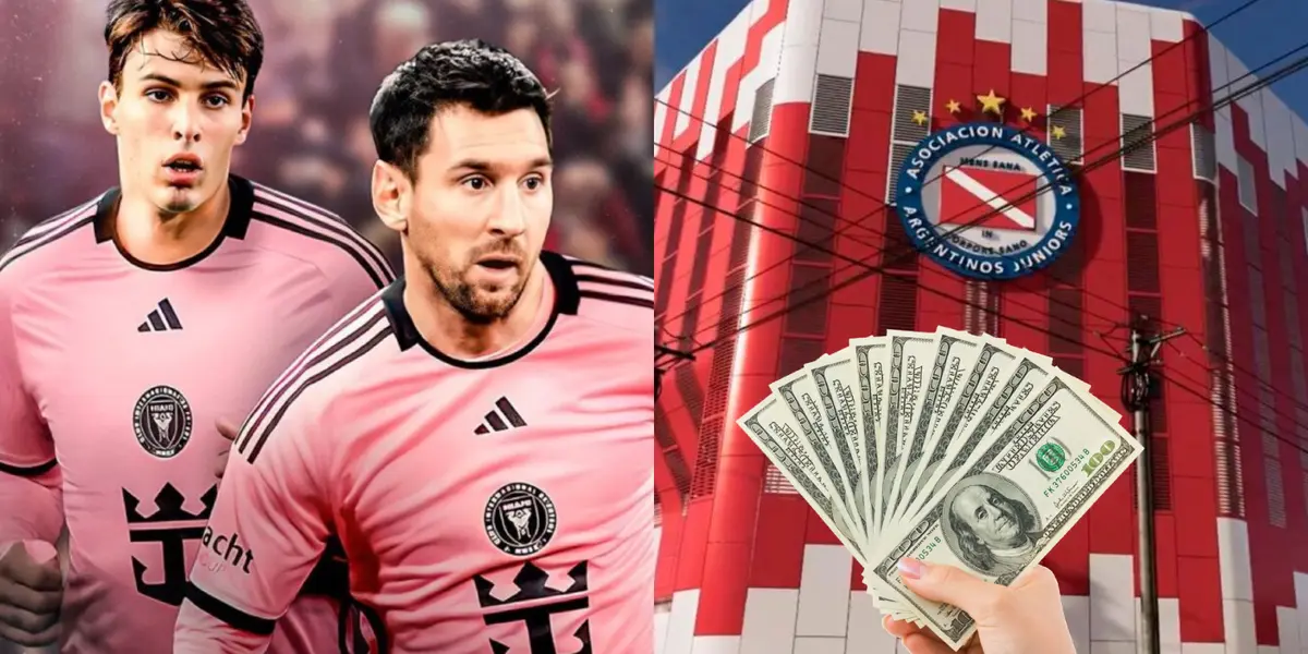 Fede Redondo jugará en Inter Miami: los millones que recibe Argentinos Juniors