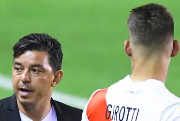 Federico Girotti fue perdiendo terreno en el equipo del Muñeco y en diciembre podría emigrar.