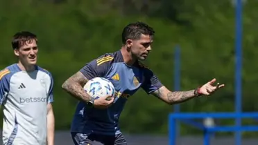 Fernando Gago sigue probando opciones y alternativas en la pretemporada de Boca