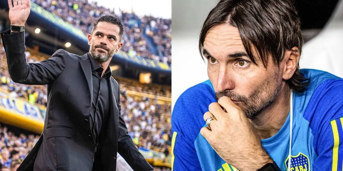 Fernando Gago y Diego Martínez