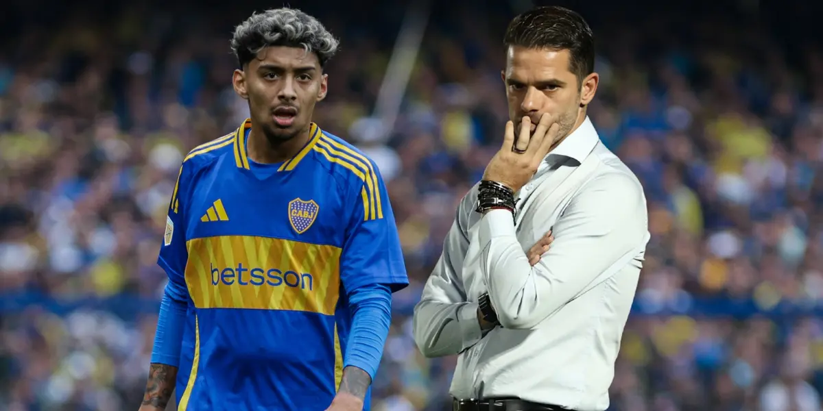 Fernando Gago y su severa decisión con Medina (Foto Baires - Edición).