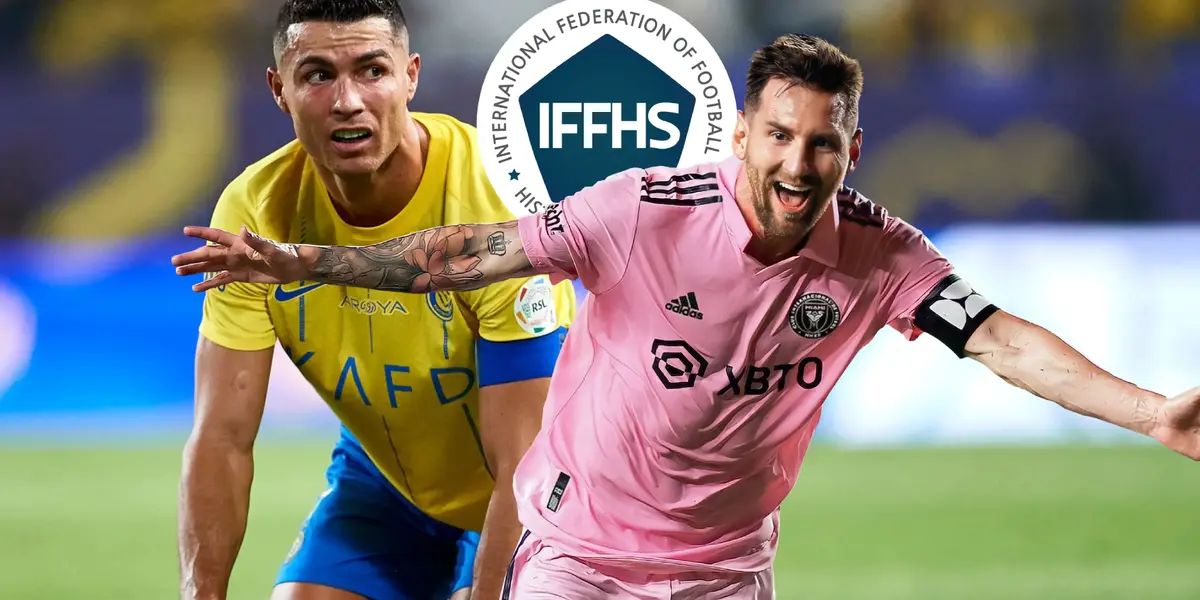 Festeja Messi: el golpe bajo de la IFFHS a Cristiano Ronaldo