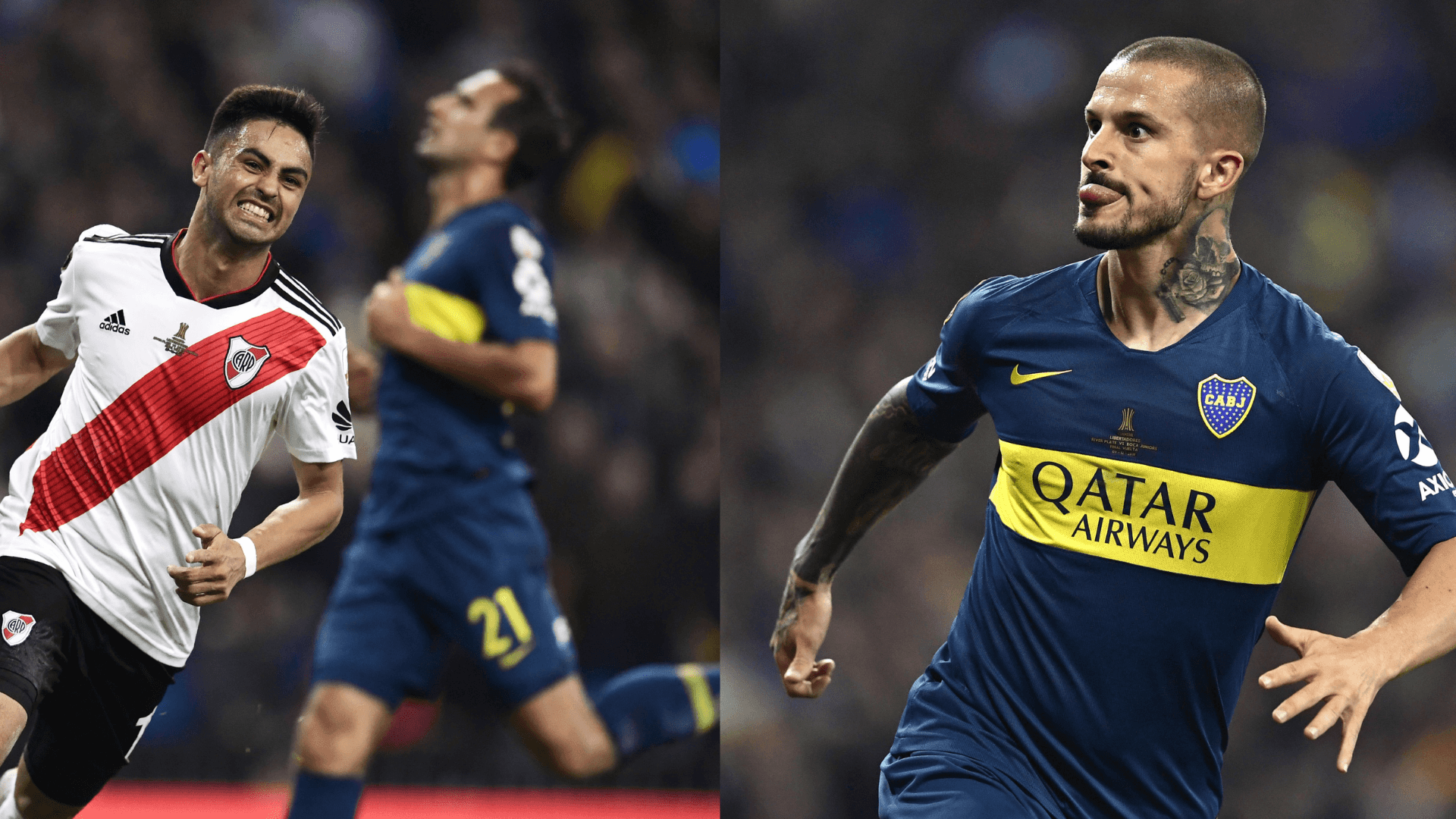 Final Libertadores entre River vs Boca en 2018/ Twitter
