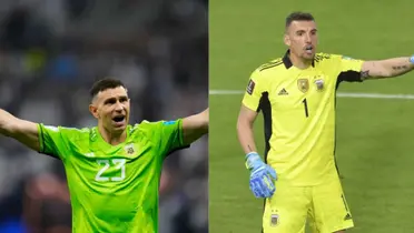 Franco Armani y Emiliano Martínez.