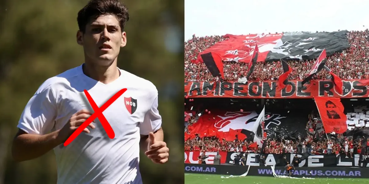 Franco Díaz fue excluido de la convocatoria de Newell's