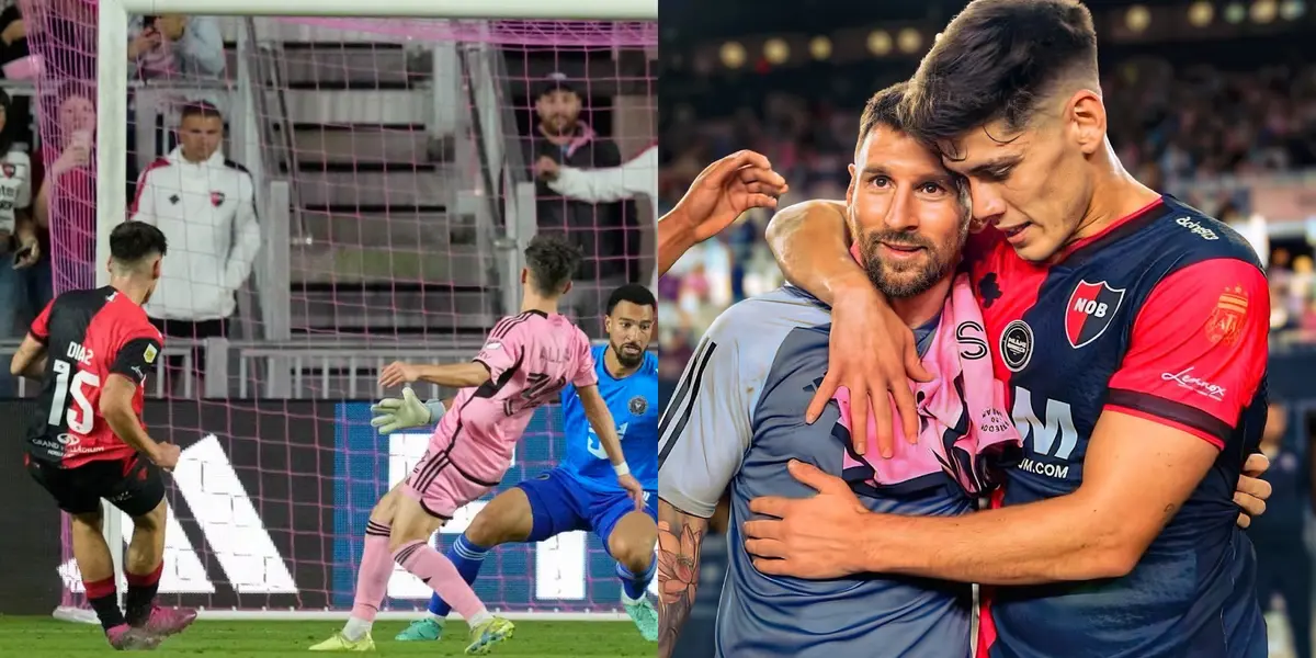 Franco Díaz tomó una llamativa decisión tras el abrazo que le dio a Messi